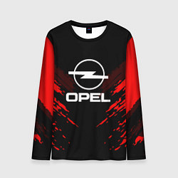 Лонгслив мужской Opel: Red Anger, цвет: 3D-принт