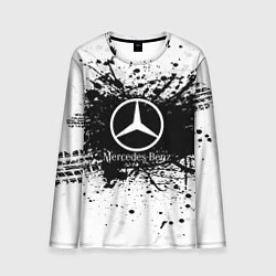 Мужской лонгслив Mercedes-Benz: Black Spray