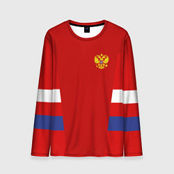 Мужской лонгслив Russia: Sport Tricolor