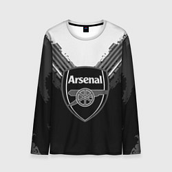 Лонгслив мужской FC Arsenal: Black Style, цвет: 3D-принт