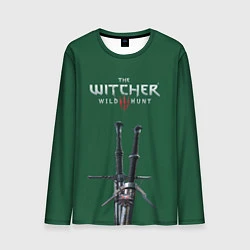 Лонгслив мужской The Witcher: Wild Hunt, цвет: 3D-принт