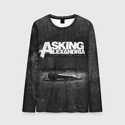 Лонгслив мужской Asking Alexandria: Black Micro, цвет: 3D-принт