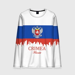 Лонгслив мужской Crimea, Russia, цвет: 3D-принт
