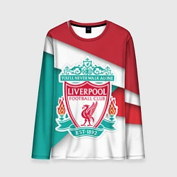 Лонгслив мужской FC Liverpool, цвет: 3D-принт
