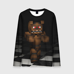 Мужской лонгслив Minecraft: Freddy FNAF