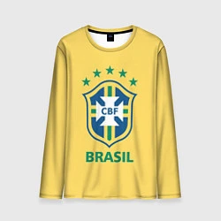 Лонгслив мужской Brazil Team, цвет: 3D-принт