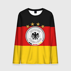 Лонгслив мужской Немецкий футбол, цвет: 3D-принт