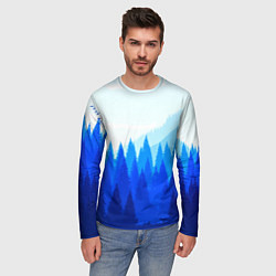 Лонгслив мужской Firewatch: Cold Wood, цвет: 3D-принт — фото 2