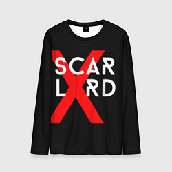 Лонгслив мужской Scarlxrd Logo, цвет: 3D-принт