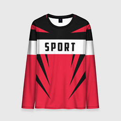 Мужской лонгслив Sport: Red Style
