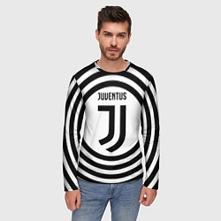 Лонгслив мужской FC Juventus Round, цвет: 3D-принт — фото 2