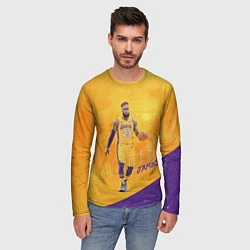 Лонгслив мужской LeBron James: NBA Star, цвет: 3D-принт — фото 2