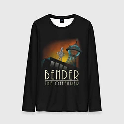 Лонгслив мужской Bender The Offender, цвет: 3D-принт