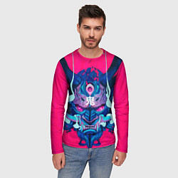 Лонгслив мужской Мифический зверь, цвет: 3D-принт — фото 2