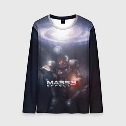 Лонгслив мужской Mass Effect 3, цвет: 3D-принт