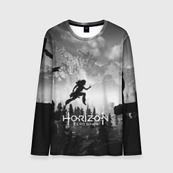Лонгслив мужской Horizon Zero Dawn: Dark Runner, цвет: 3D-принт