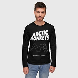 Лонгслив мужской Arctic Monkeys: Do i wanna know?, цвет: 3D-принт — фото 2