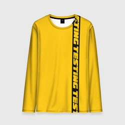 Лонгслив мужской ASAP Rocky: Yellow Testing, цвет: 3D-принт