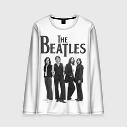 Лонгслив мужской The Beatles: White Side, цвет: 3D-принт