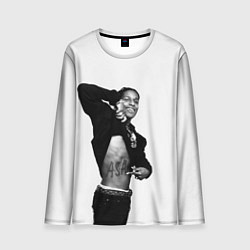 Мужской лонгслив ASAP Rocky: White Fashion