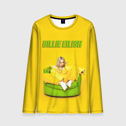 Мужской лонгслив Billie Eilish: Yellow Mood