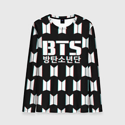 Мужской лонгслив BTS: Black Pattern