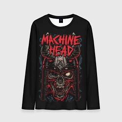 Лонгслив мужской Machine Head: Blooded Skull, цвет: 3D-принт