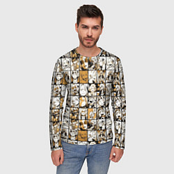 Лонгслив мужской BOKU NO HERO ACADEMIA MHA МОЯ ГЕРОЙСКАЯ АКАДЕМИЯ, цвет: 3D-принт — фото 2