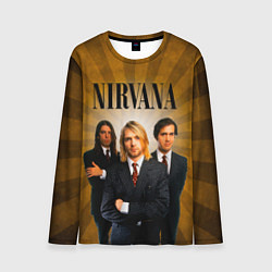 Мужской лонгслив Nirvana