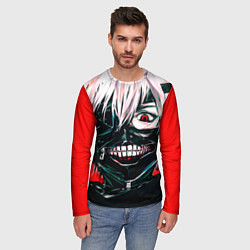 Лонгслив мужской Токийский Гуль, цвет: 3D-принт — фото 2