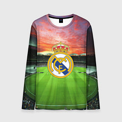 Лонгслив мужской FC Real Madrid, цвет: 3D-принт