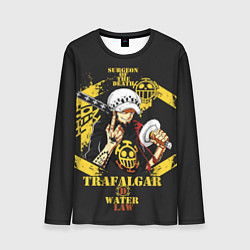 Лонгслив мужской One Piece Trafalgar Water, цвет: 3D-принт