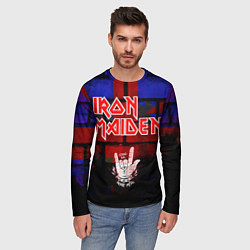 Лонгслив мужской Iron Maiden, цвет: 3D-принт — фото 2