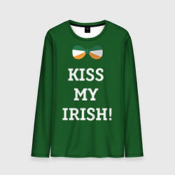 Мужской лонгслив Kiss my Irish