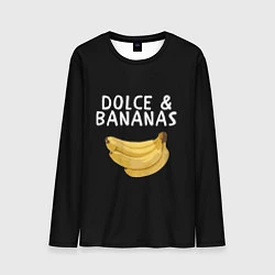 Лонгслив мужской Dolce and Bananas, цвет: 3D-принт