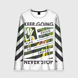 Мужской лонгслив Off-White: Keep Going