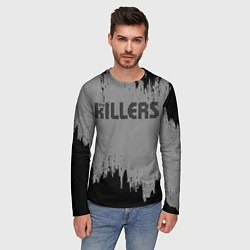 Лонгслив мужской The Killers Logo, цвет: 3D-принт — фото 2