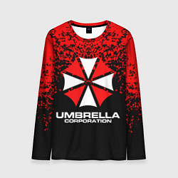 Лонгслив мужской Umbrella Corporation, цвет: 3D-принт