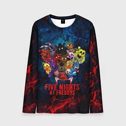 Лонгслив мужской Five Nights At Freddys, цвет: 3D-принт