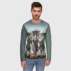 Лонгслив мужской For Honor, цвет: 3D-принт — фото 2