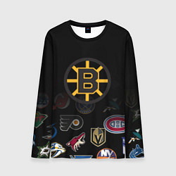 Мужской лонгслив NHL Boston Bruins Z