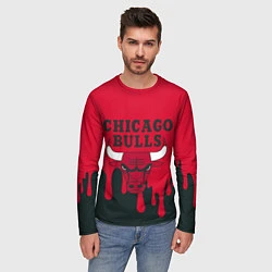 Лонгслив мужской Chicago Bulls, цвет: 3D-принт — фото 2