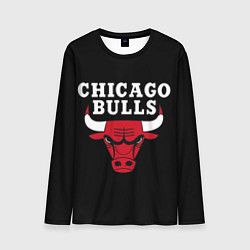 Лонгслив мужской CHICAGO BULLS, цвет: 3D-принт