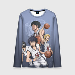 Лонгслив мужской Команда мечты, цвет: 3D-принт