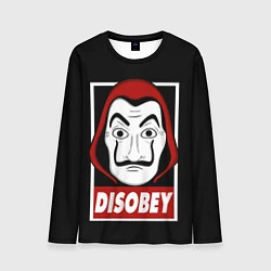 Лонгслив мужской Disobey, цвет: 3D-принт