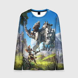 Лонгслив мужской HORIZON ZERO DAWN, цвет: 3D-принт