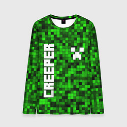 Мужской лонгслив MINECRAFT CREEPER