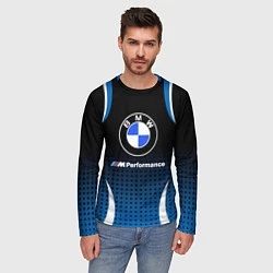 Лонгслив мужской BMW, цвет: 3D-принт — фото 2