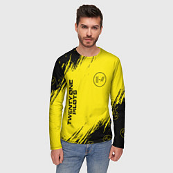 Лонгслив мужской TWENTY ONE PILOTS 21 PILOTS, цвет: 3D-принт — фото 2