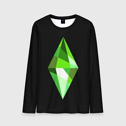 Мужской лонгслив The Sims Plumbob